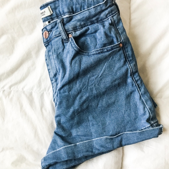 Forever 21 High Waisted Denim Shorts - Picture 1 of 4